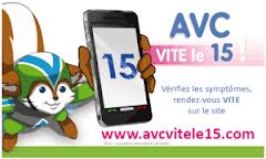 AVC, accident cardio vasculaire cerebral