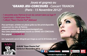 Grand jeu Patricia Kaas