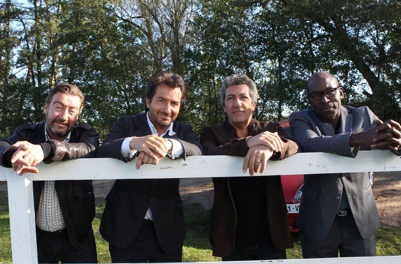 Philippe Duquesne, Edouard Baer, Alain Chabat et Lucien Jean-Baptiste.
