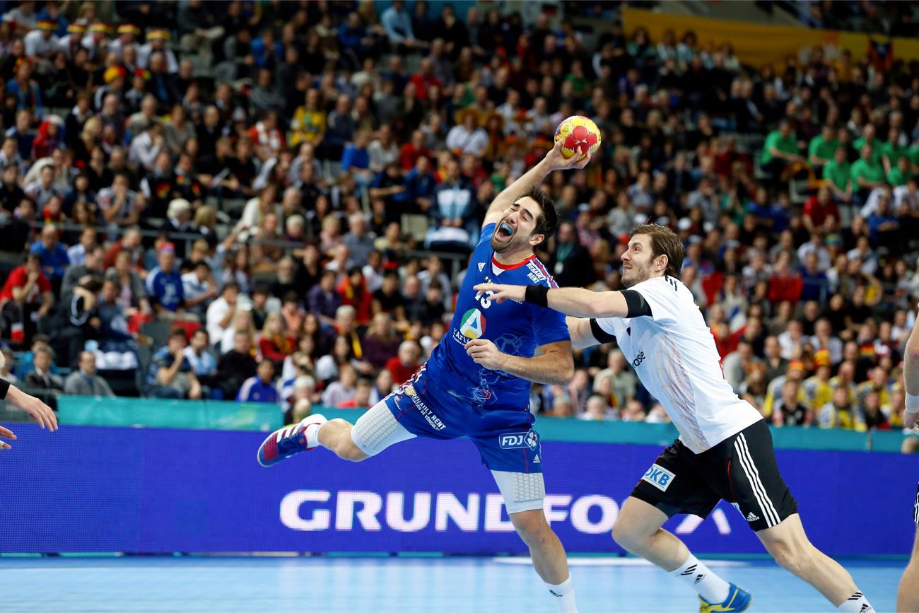 Karabatic n'a pu éviter la défaite des siens fauc aux allemands (photo FFHB)