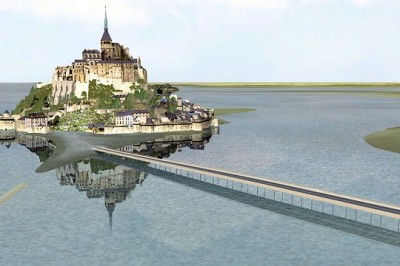 Le Mont St Michel Après les travaux en 2015