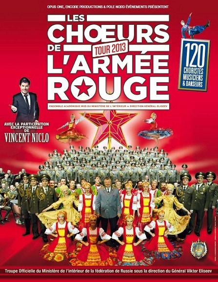 Vincent Niclo, choeurs armee rouge