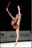 Gymnastique rythmique, massue