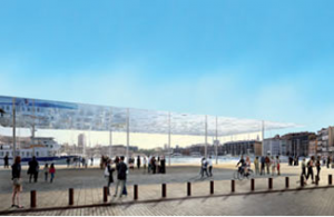 L'ombrière du vieux port de Marseille