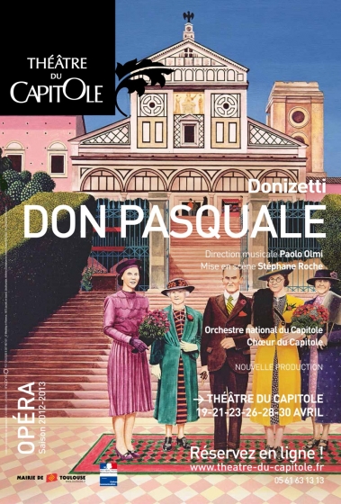 La nouvelle production de Don Pasquale de Donizetti au Théâtre du Capitole 