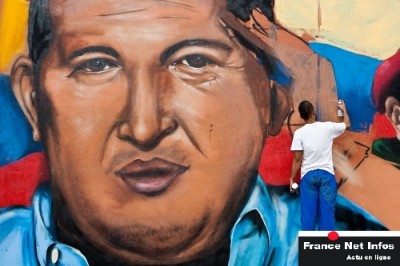 PRESIDENT HUGO CHÁVEZ EN CARACAS