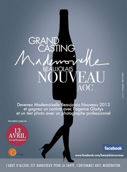 Un casting pour élire Miss Beaulolais nouveau