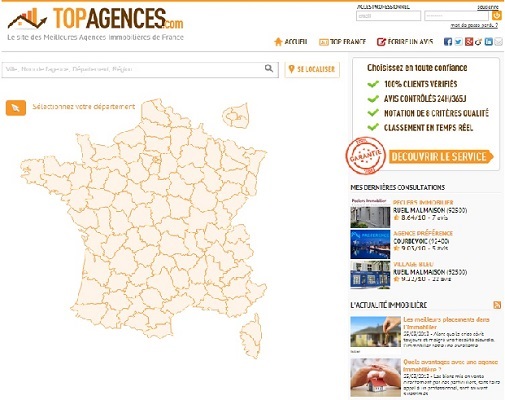 Site de topagences.com