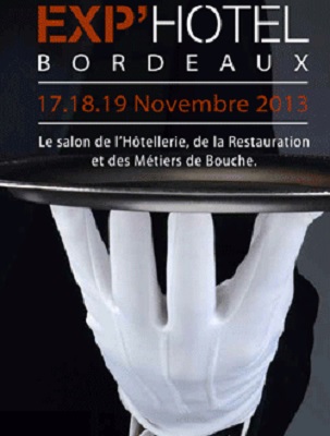 Exp'Hôtel Bordeaux du 17 au 19 novembre 2013.