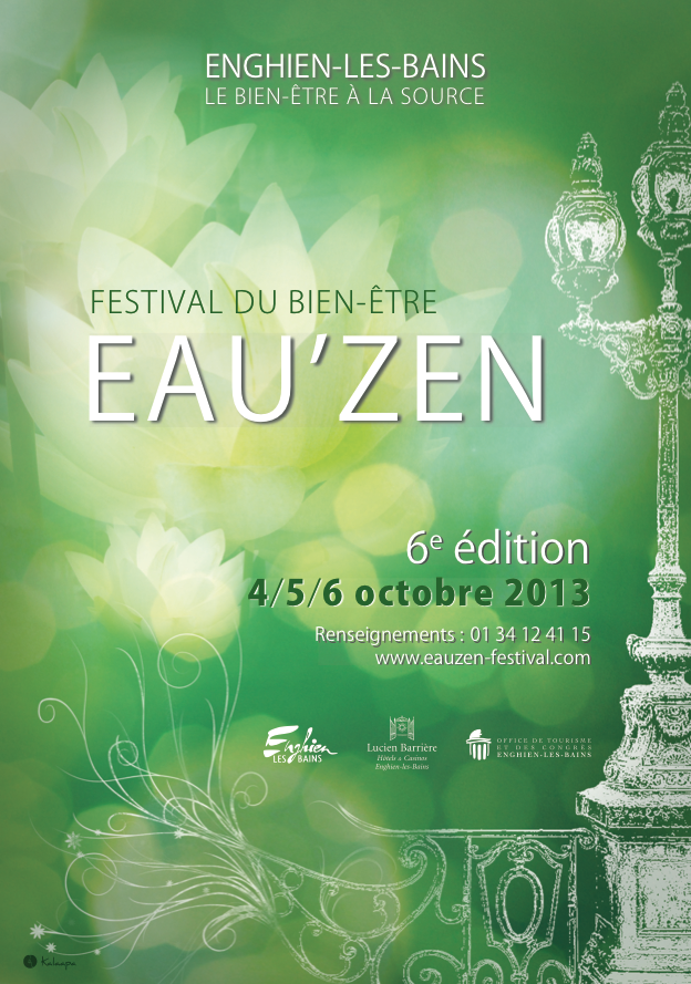 AFFICHE FESTIVAL EAU ZEN