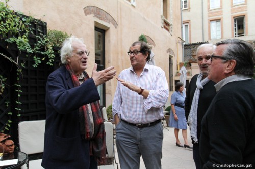 Bertrand Tavernier, Bruno Raffaelli, Frédéric Bourboulon