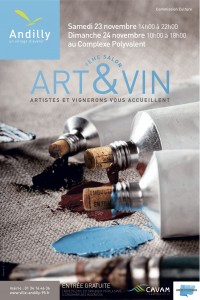 AFFICHE 40x60 ART&VIN 2013 - copie 3