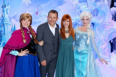 Avant-première de LA REINE DES NEIGES à l'occasion de l'ouverture de la saison de Noël de Disneyland Paris le samedi 9 novembre