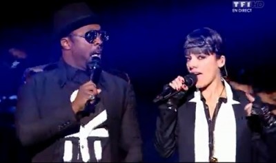 Will I Am et Alizee 