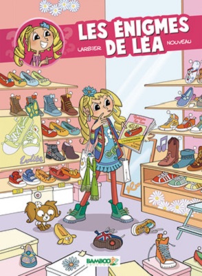 1ere de couv Enigmes de Lea.indd