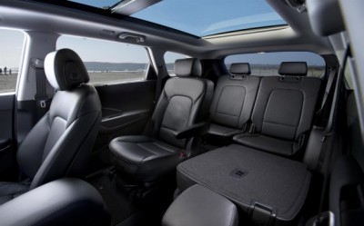 Interieur d'un Santa Fé 2