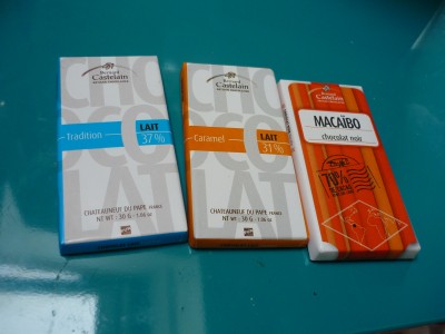 tablettes chocolat Castelain