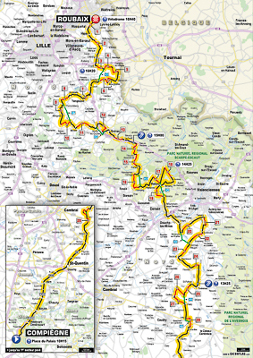 Paris Roubaix 2014, les pavés sont notés