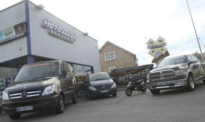 Magasin exterieur Moto and Co