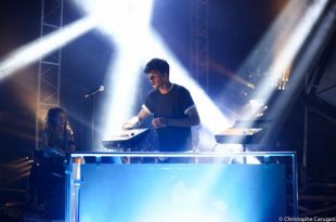 Fakear sur la scène du festival Pantiero