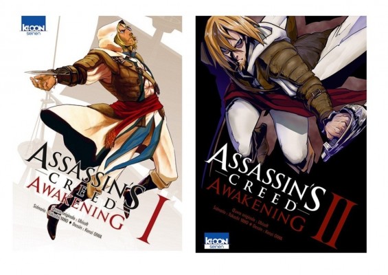 Assassin's Creed tome 1 et 2 ©éditions Kioon