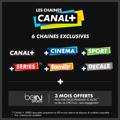 Canal + Canal Sat vente privée