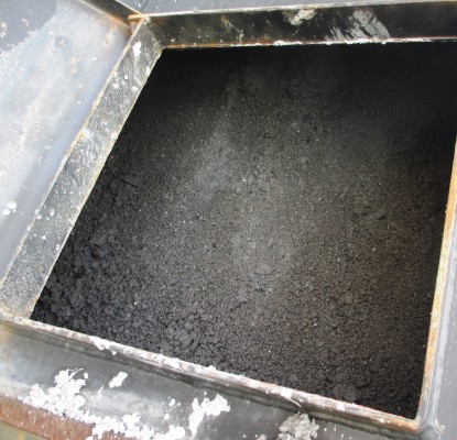 chaufferie biomasse de Stains cendres