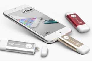 IOS d'APPLE IKlips la nouvelle clef USB de stockage