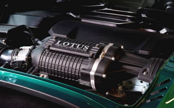 Nouvelle Lotus Exige Sport 350-moteur