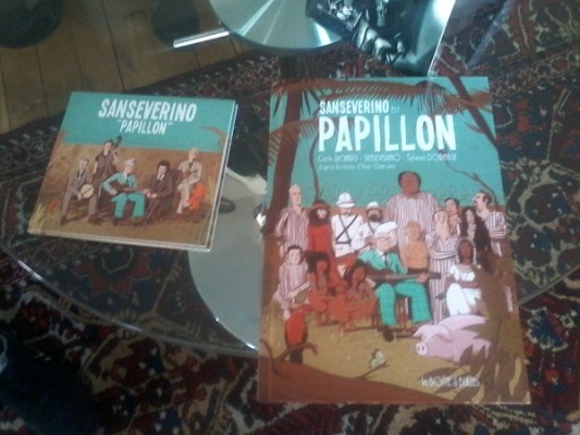Livre Album papillon - Sanseverino 