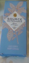 Source de Provence Lait pour le corps