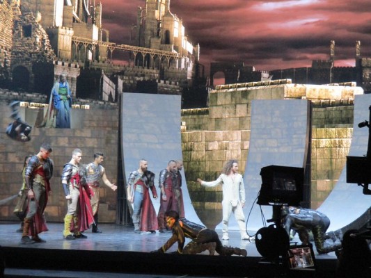 Coulisses Tournage 3D spectacle la legende du roi Arthur (9)