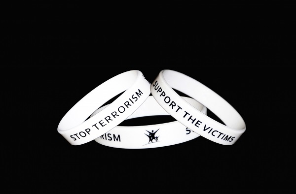 bracelet stop terrorism support the victims