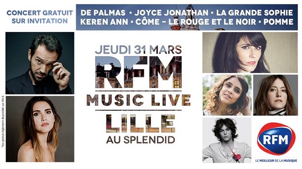 LILLE RFM MUSIC LIVE