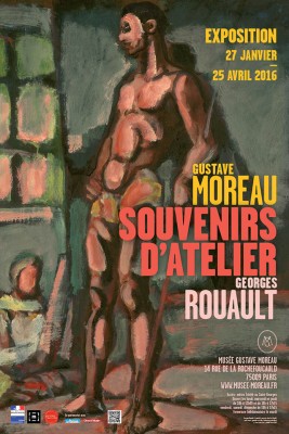 Affiche Exposition Moreau/Roualt