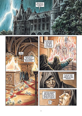la ceremonie de l'ombre tome 2 extrait Cagliostro cagliostro-2-la-ceremonie-de-l-ombre-delcourt-extrait