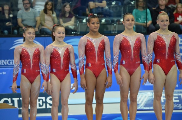 equipe France Championnat europe de Gym