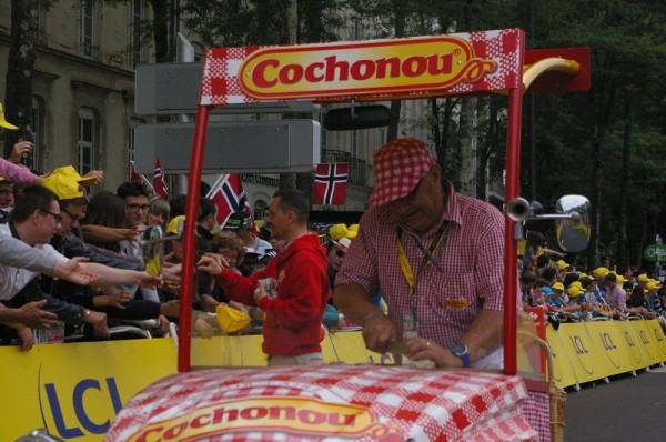 Animation Cochonou Ligne arrivée