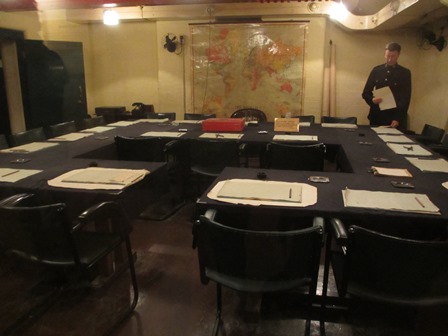Cabinet de guerre de Churchill : Salle de réunion du cabinet de guerre