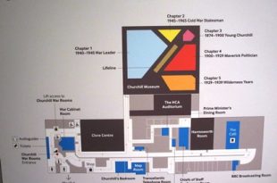 Cabinet de guerre de Churchill : Plan du site