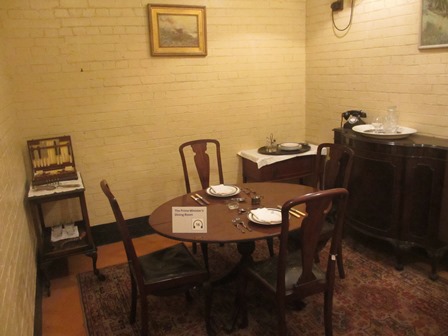 Cabinet de guerre de Churchill : Salle à manger du Premier Ministre