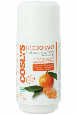 deodorant fraicheur vitaminée agrumes coslys