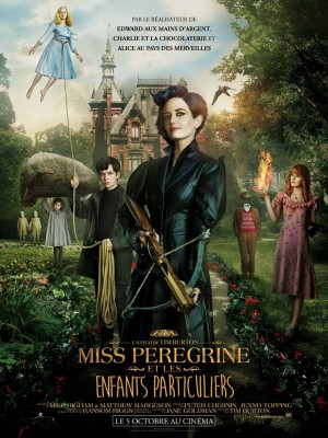 Affiche officielle de "Miss Peregrine et les enfants particuliers"