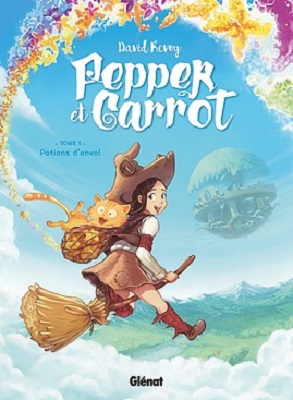 pepper et carrot potions envol glenat pepper-et-carrot-t1-potions-envol-glenat