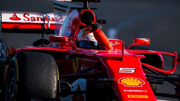 Ferrari Vettel Formule 1