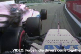 formule 1 GP Belgique Ocon Perez