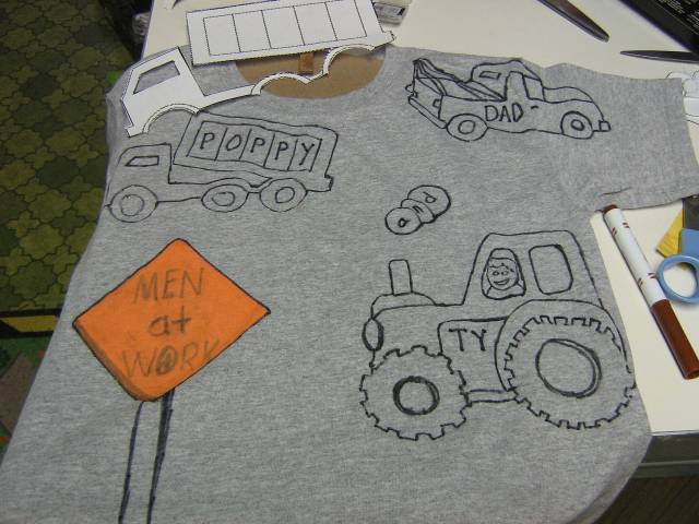 Un t-shirt à message humoristique