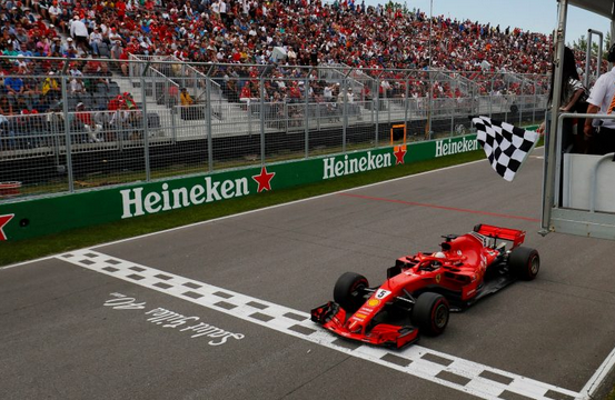Formule 1 Canada victoire Vettel