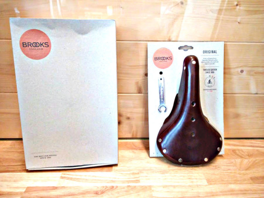 Selle Brooks B17 Standard - Cuir Noir - Rails Acier - Homme - VTT/Route - Neuve