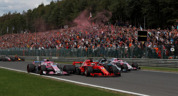 Formule 1 Grand Prix Belgique Vettel